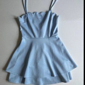 Blue Mini Dress